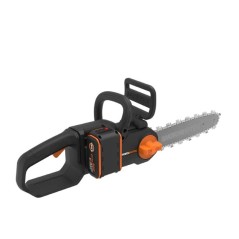 WORX WG350E tronçonneuse sans fil 20V 4.0 Ah moteur sans balais 30cm pas de lame 3/8 | Newgardenmac.com