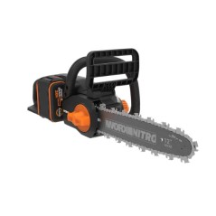 WORX WG350E tronçonneuse sans fil 20V 4.0 Ah moteur sans balais 30cm pas de lame 3/8 | Newgardenmac.com