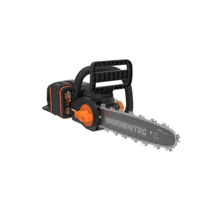 WORX WG350E Akku-Kettensäge 20V 4.0 Ah bürstenloser Motor 30cm Klingenteilung 3/8 | Newgardenmac.com