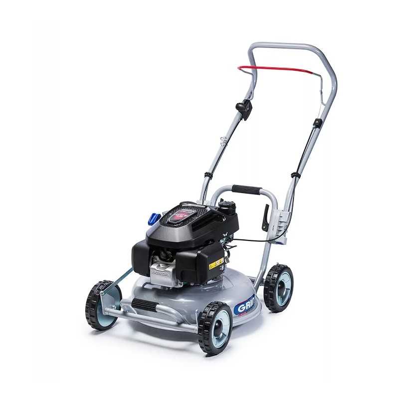 Rasaerba a scoppio GRIN HM46 Spinta Honda GCV170 166cc larghezza taglio 46cm