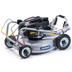 Pelles à gazon GRIN HM53A moteur Honda GCV170 166cc largeur de coupe 53cm | Newgardenmac.com