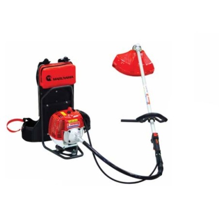 Desbrozadora de mochila profesional MARUYAMA BKC5021RS 50,1 cc eje de 26 mm | Newgardenmac.com