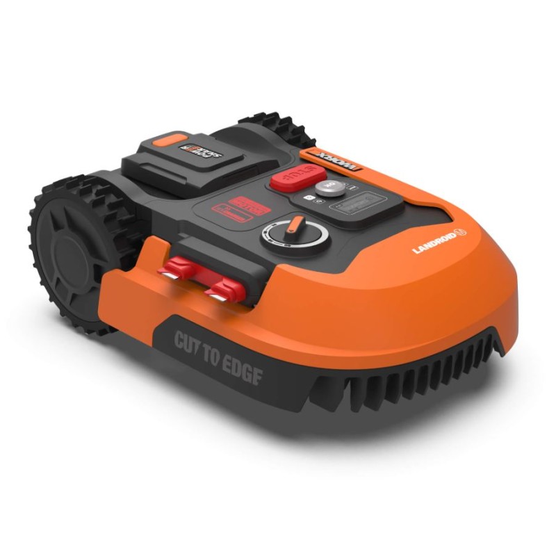 WORX WR165E Mähroboter mit Ladestation und Akku für bis zu 500 qm