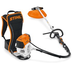 STIHL FR131T 36.3cc débroussailleuse à dos manche unique coupe 420mm | Newgardenmac.com