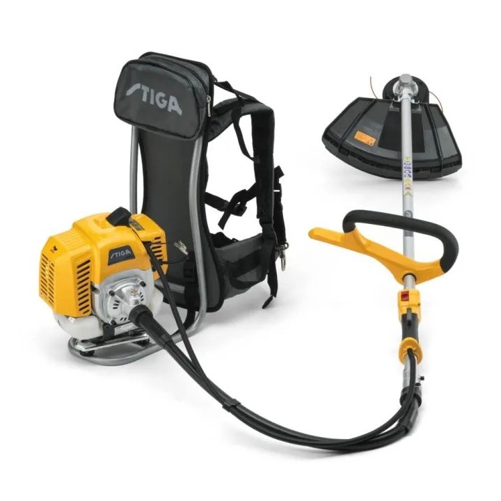 Débroussailleuse à explosion STIGA BC555R 51,7 cc coupe 45 cm poignée simple | Newgardenmac.com
