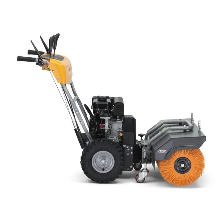 Benzinkehrmaschine STIGA SWS 800 G selbstfahrend 212 cc Arbeitsbreite 80 cm | Newgardenmac.com