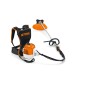 Débroussailleuse à dos STIHL FR460TC-EM 45.6cc à poignée unique coupe 420mm