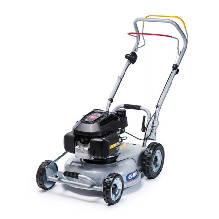 Spark-ignition lawnmower GRIN HM46A engine Honda GCV170 166cc width cutting 46cm | Newgardenmac.com