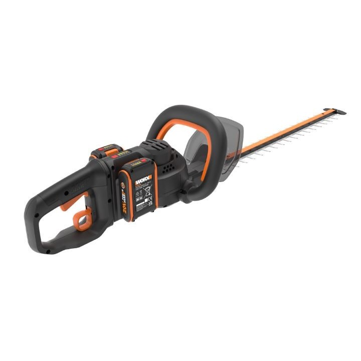 Tagliasiepe a batteria WORX WG286E 20V + 20V 2Ah | Newgardenmac.com