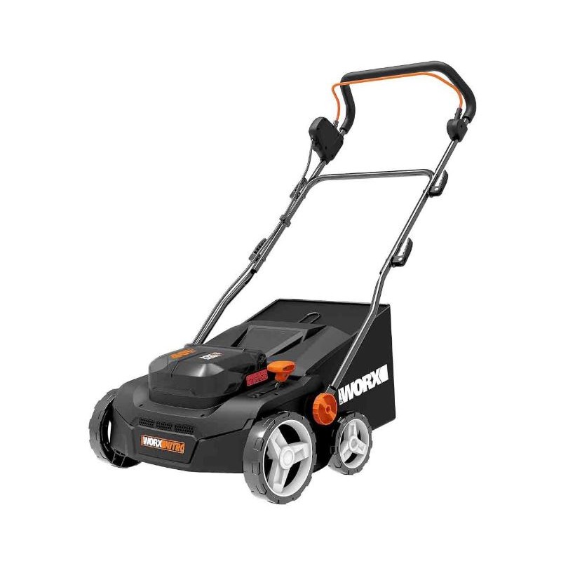 Arieggiatore WORX WG855E.9 20V + 20V a spinta motore brushless raccolta 40L