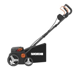 Arieggiatore WORX WG855E.9 20V + 20V a spinta motore brushless raccolta 40L | Newgardenmac.com