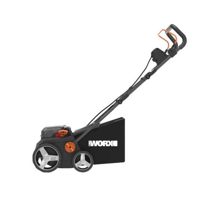 WORX WG855E.9 20V + 20V cortacésped de empuje motor sin escobillas recogida 40L | Newgardenmac.com
