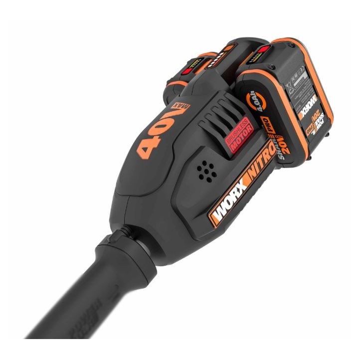 Multifunzione WORX WG186E.1 20V+20V batteria 4 Ah e accessorio decespugliatore | Newgardenmac.com