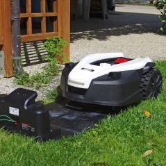 Robot rasaerba FREEMOW SERIE L+ RBA1601 batteria 20 V 2.5 Ah fino a 1600 mq | Newgardenmac.com