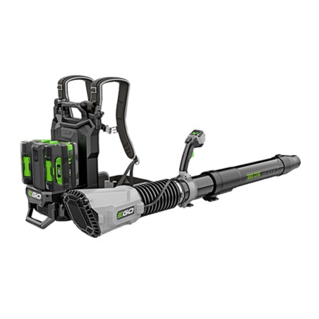 Battery-powered backpack blower EGO LBPX8000 air speed 260km/h Chervon engine | Newgardenmac.com