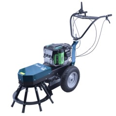 Desbrozadora mecánica a batería PUBERT HURON E-PRO Chervon motor tensión 56V | Newgardenmac.com