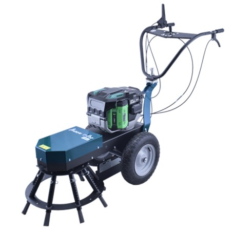 PUBERT HURON E-PRO battery-powered mechanical weeder Chervon motor voltage 56V | Newgardenmac.com