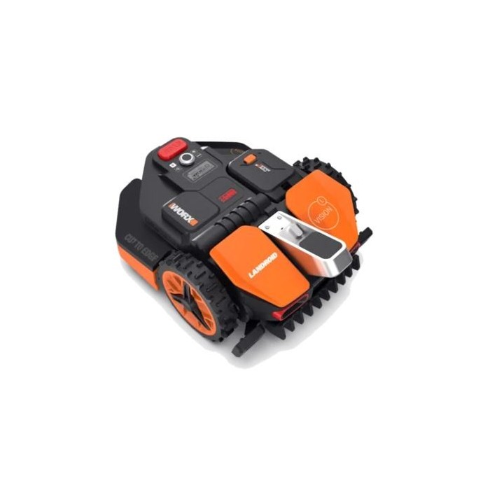 WORX WR213E tondeuse robot automatique à vision terrestre 1300m2 sans câble périphérique | Newgardenmac.com