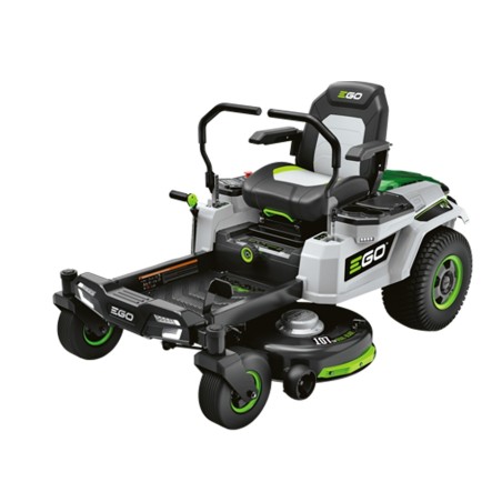 EGO ZT4201E-L cordless lawn mower tractor side discharge Chervon engine | Newgardenmac.com