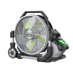 EGO FN1800E battery-powered misting fan 50sqm work area 56V motor | Newgardenmac.com