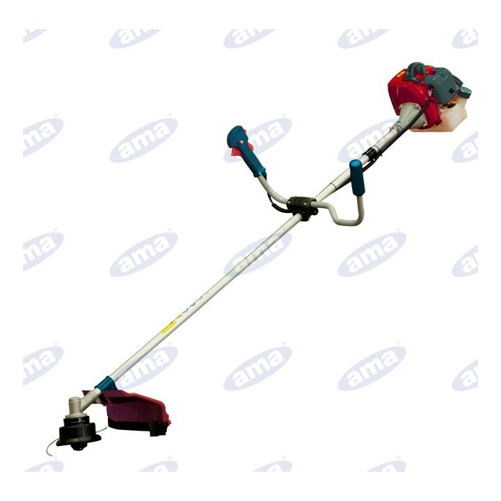 Brushcutter AMA AG5 350 U 2-stroke engine mixture 2.5% 33 cc Ã˜ shaft 26 mm | Newgardenmac.com