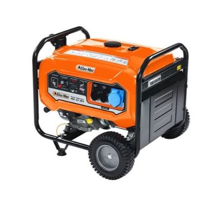 OLEOMAC PGE65DCS groupe électrogène K1200HG moteur 389cc autonomie 9h | Newgardenmac.com