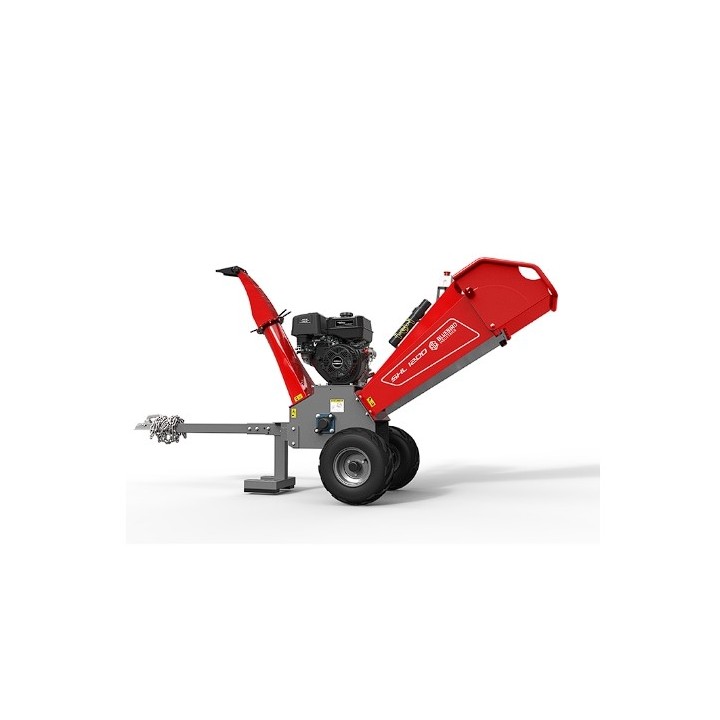 BLUE BIRD SHL1200 bio-shredder Loncin G420F motor 9kW 3600rpm electric start | Newgardenmac.com
