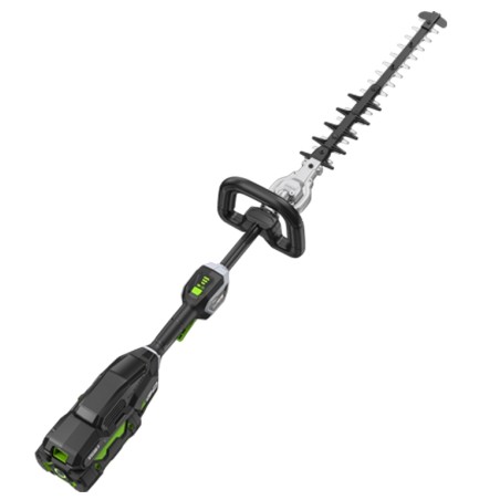 EGO HTX5300P professional cordless hedge trimmer with pole Chervon 56V engine | Newgardenmac.com