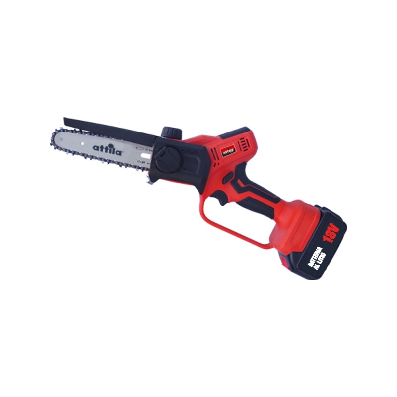 Pruner a batteria ATTILA ATP 21.2 LI lunghezza barra 15,20 cm 2 batterie 18V 4Ah