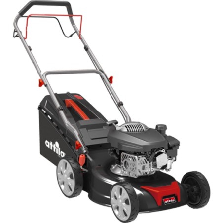 Spark-ignition mower ATTILA AT 4815 P self-propelled 150 cc cut 46 cm bag 55 L | Newgardenmac.com