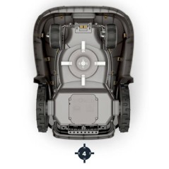 Robotic lawnmower RTK STIGA A300 up to 450 sqm with GPS - Bluetooth - 4G | Newgardenmac.com