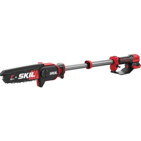 Pruner télescopique à batterie SKIL 0514 CA barre 15 cm extension maximale 86 cm | Newgardenmac.com