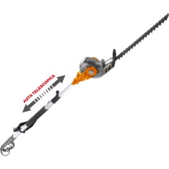 Electric telescopic hedge trimmer GREENLINE GHTE 4645 450 Watt blade 51 cm