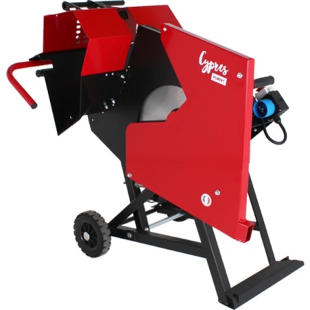 Electric wood chipper PUBERT CYPRES 2200 E 2200 Watt blade diameter 50.5 cm | Newgardenmac.com