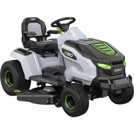 Tractor con batería de descarga lateral EGO T6 TR 4201 E cargador incluido | Newgardenmac.com