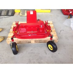 Cutting deck with blades and bevel gears GIANNI FERRARI for TOP GREEN mower | Newgardenmac.com