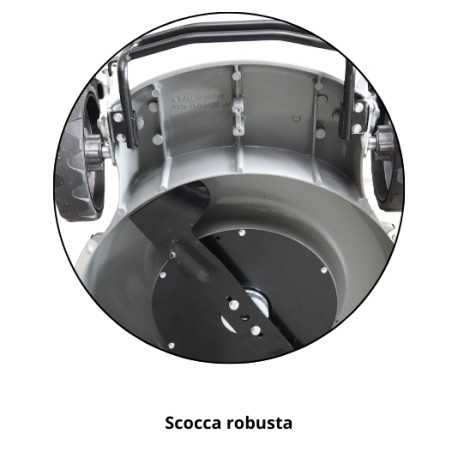 Rasaerba ACTIVE alluminio 6000BBC motore Honda GXV160 larghezza taglio 53cm cesto 65L