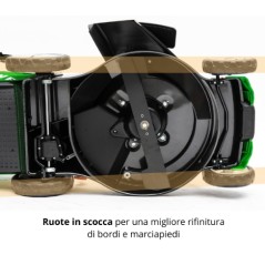 Rasaerba ACTIVE 5333SA 4 in 1 motore 166cc larghezza taglio 53cm cesto 60L | Newgardenmac.com