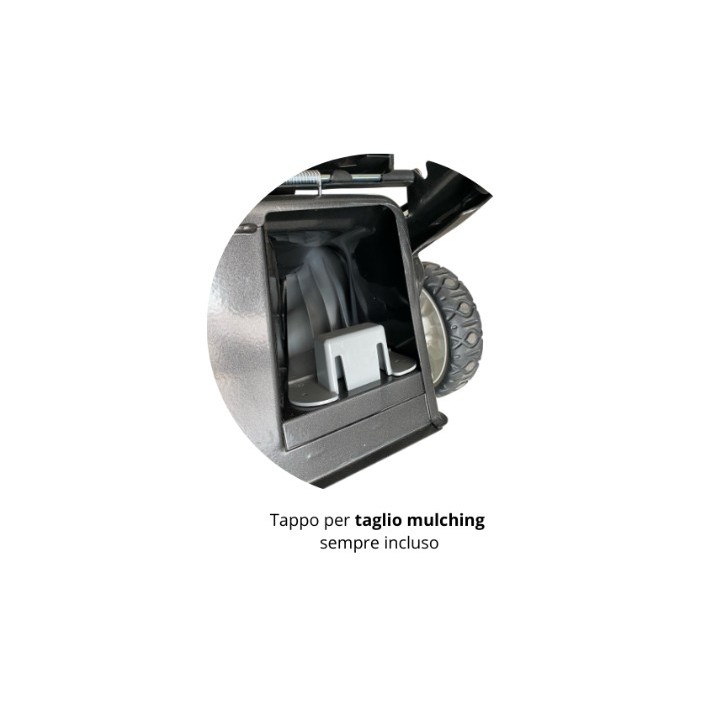 ACTIVE 5333SA cortacésped motor 166cc anchura de corte 53cm cesta 60L | Newgardenmac.com