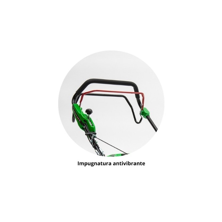 ACTIVE 5333SA lawn mower 166cc engine cutting width 53cm basket 60L | Newgardenmac.com