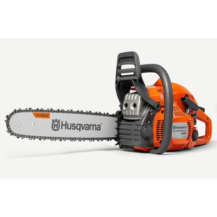 HUSQVARNA 445 II 46 cc Benzin-Kettensäge 38 cm Schiene .325" Kettenteilung | Newgardenmac.com
