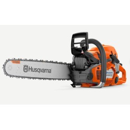 Tronçonneuse essence HUSQVARNA 555 59,8cc puissance 3,1 kW barre 45 cm | Newgardenmac.com