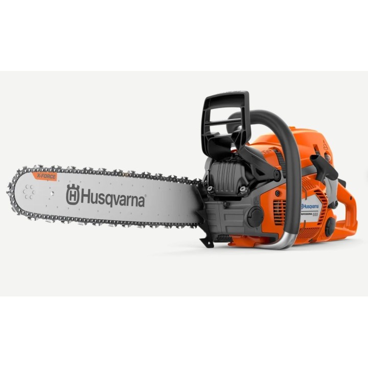 HUSQVARNA 555 petrol chainsaw 59.8cc power 3.1 kW bar 45 cm wheelbase .325 '' | Newgardenmac.com