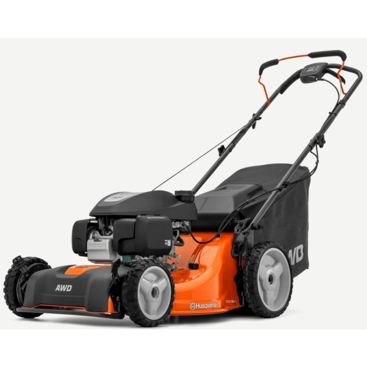 HUSQVARNA LC353AWD 166cc all-wheel drive lawn mower cutting width 53 cm | Newgardenmac.com