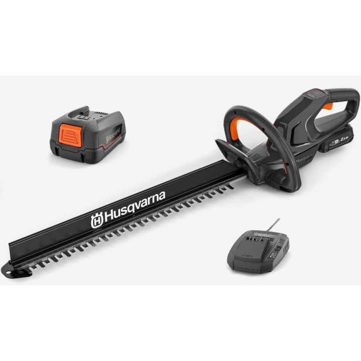 Cortasetos sin cable HUSQVARNA ASPIRE H50-P4A 18V 50 cm de longitud de hoja | Newgardenmac.com