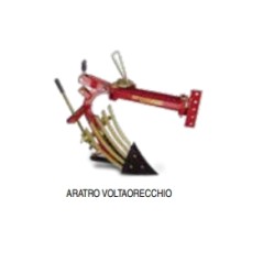 Aratro voltaorecchio con attacco MECCANICA BENASSI per motofalciatrice MF225 | Newgardenmac.com