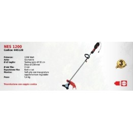 Elektrobürstenmäher NES 1200 1200 Watt NOVATEC Serie | Newgardenmac.com