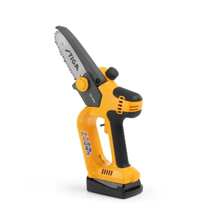 Cisaille et scie à élaguer STIGA PR 100e Kit avec batterie 2 Ah et chargeur | Newgardenmac.com
