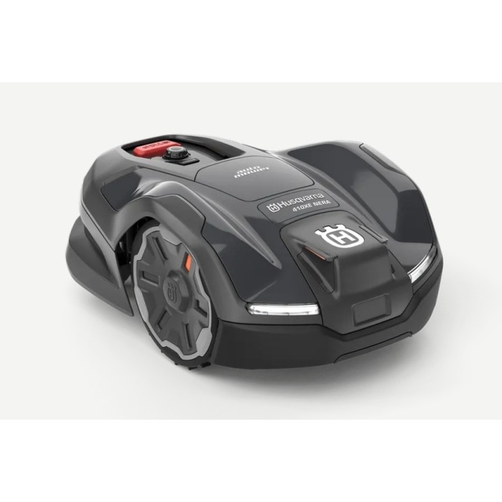 Black HUSQVARNA Automower 410XE robot mower up to 1000m² Bluetooth Wi-Fi | Newgardenmac.com