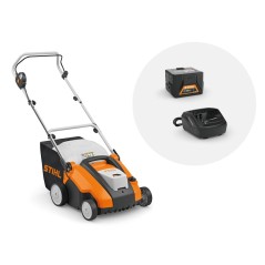 Arieggiatore a batteria STIHL RLA240 36V larghezza lavoro 34 cm cesto 50Lt a spinta